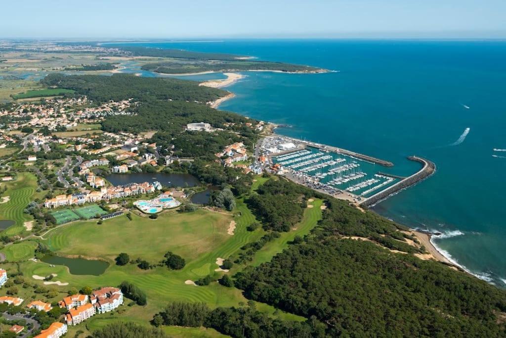 "L'Harmonie" Appartement Cosy 4 Personnes, Vue Golf, Wifi Gratuit Talmont-Saint-Hilaire Eksteriør billede